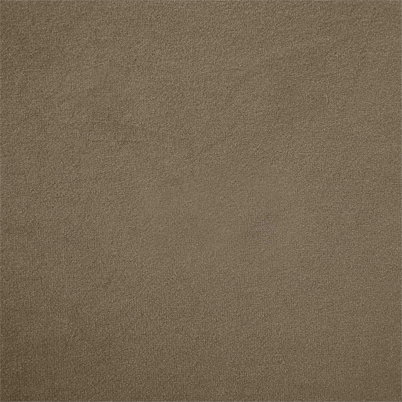 Meridian Furniture Cedra Taupe Velvet Performance Fabric Counter Stool