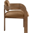 Meridian Furniture Cedra Saddle Velvet Performance Fabric DC (Set of 2)