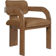 Meridian Furniture Cedra Saddle Velvet Performance Fabric DC (Set of 2)