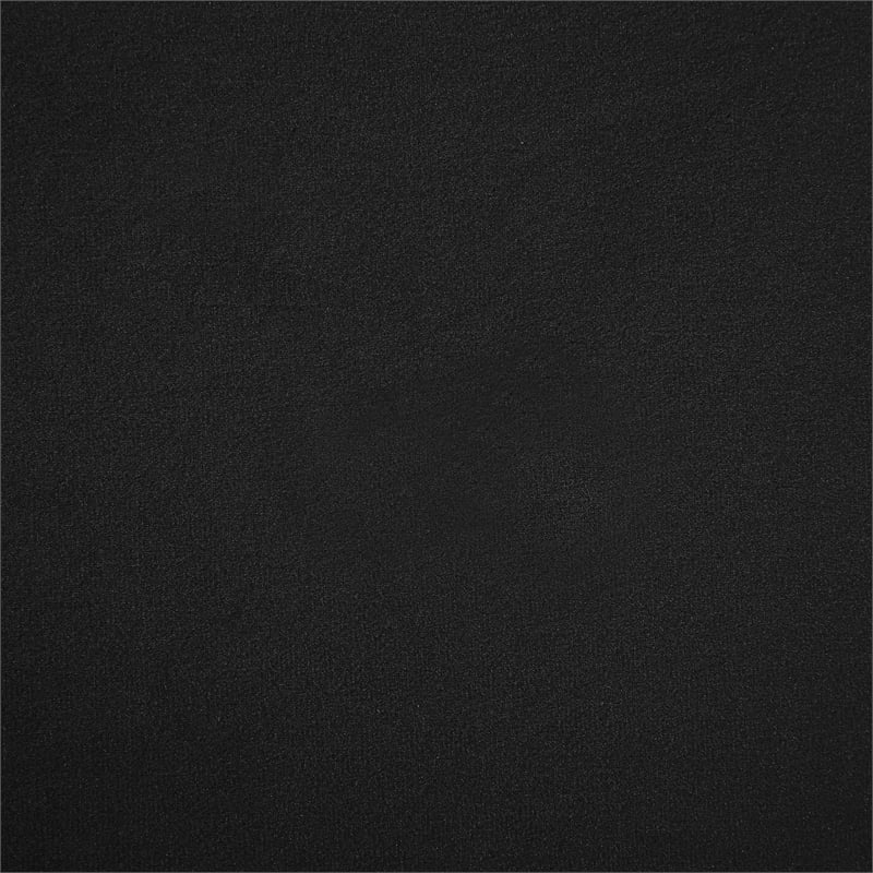 Meridian Furniture Cedra Black Velvet Performance Fabric Accent Chair