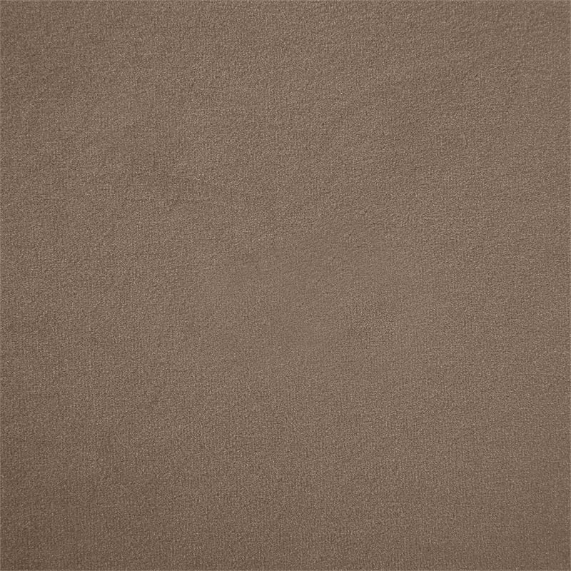 Meridian Furniture Cedra Taupe Velvet Performance Fabric Accent Chair