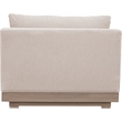 Meridian Furniture Solace Beige Performance Fabric Patio Modular Armless Chair