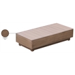 Meridian Furniture Solace Natural Acacia Wood Outdoor Patio Coffee Table