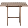 Meridian Furniture Solace Natural Acacia Wood Outdoor Patio Bar Table