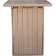 Meridian Furniture Solace Natural Acacia Wood Outdoor Patio Bar Table