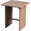 Meridian Furniture Solace Natural Acacia Wood Outdoor Patio Bar Table