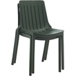 Meridian Furniture Marilla Green Polypropylene Patio Dining Chair (Set of 4)