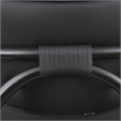 Meridian Furniture Serava Black Vegan Leather Upholstered Counter Stool