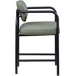 Meridian Furniture Serava Green Vegan Leather Upholstered Counter Stool