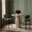 Meridian Furniture Serava Green Vegan Leather Upholstered Bar Stool