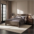 Meridian Furniture Baylor Brown Fabric With Interwoven Chenille Full Bed