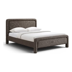 Meridian Furniture Baylor Brown Fabric With Interwoven Chenille Full Bed