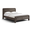 Meridian Furniture Baylor Brown Fabric With Interwoven Chenille Full Bed