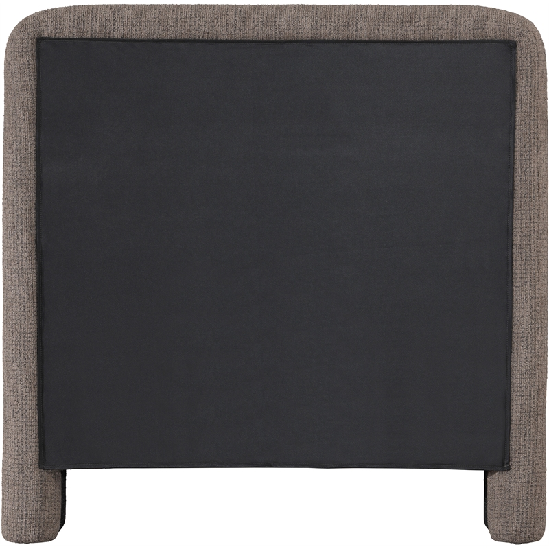 Meridian Furniture Baylor Brown Fabric With Interwoven Chenille Twin Bed
