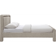Meridian Furniture Baylor Taupe Fabric With Interwoven Chenille Full Bed