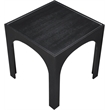 Meridian Furniture Waldorf Black Tempered Glass Top Counter Height Table