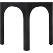 Meridian Furniture Waldorf Black Tempered Glass Top Bar Height Table