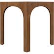 Meridian Furniture Waldorf Brown Tempered Glass Top Bar Height Table
