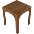 Meridian Furniture Waldorf Brown Tempered Glass Top Bar Height Table