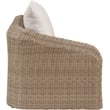 Meridian Furniture Seacrest Beige Water Resistant Fabric Patio Left Arm Chair