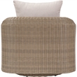 Meridian Furniture Seacrest Beige Water Resistant Fabric Patio Swivel Chair