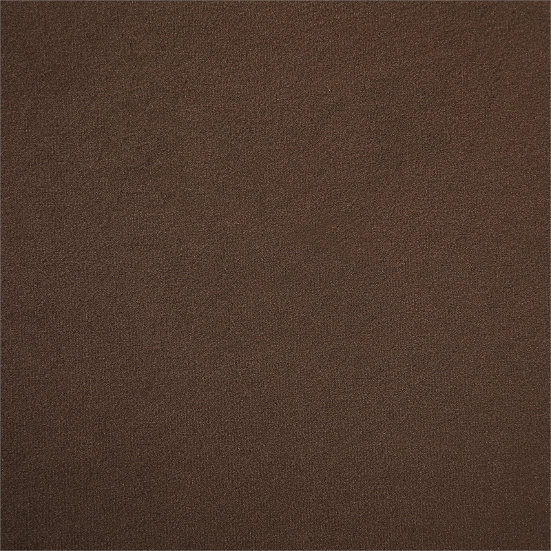 Meridian Furniture Woodra Brown Velvet Upholstered Coffee Table/Ottoman
