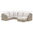 Meridian Furniture Seacrest 123.25