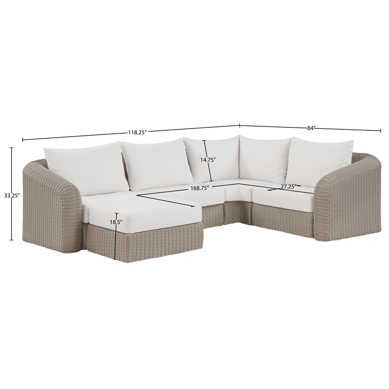 Meridian Furniture Seacrest 123.25