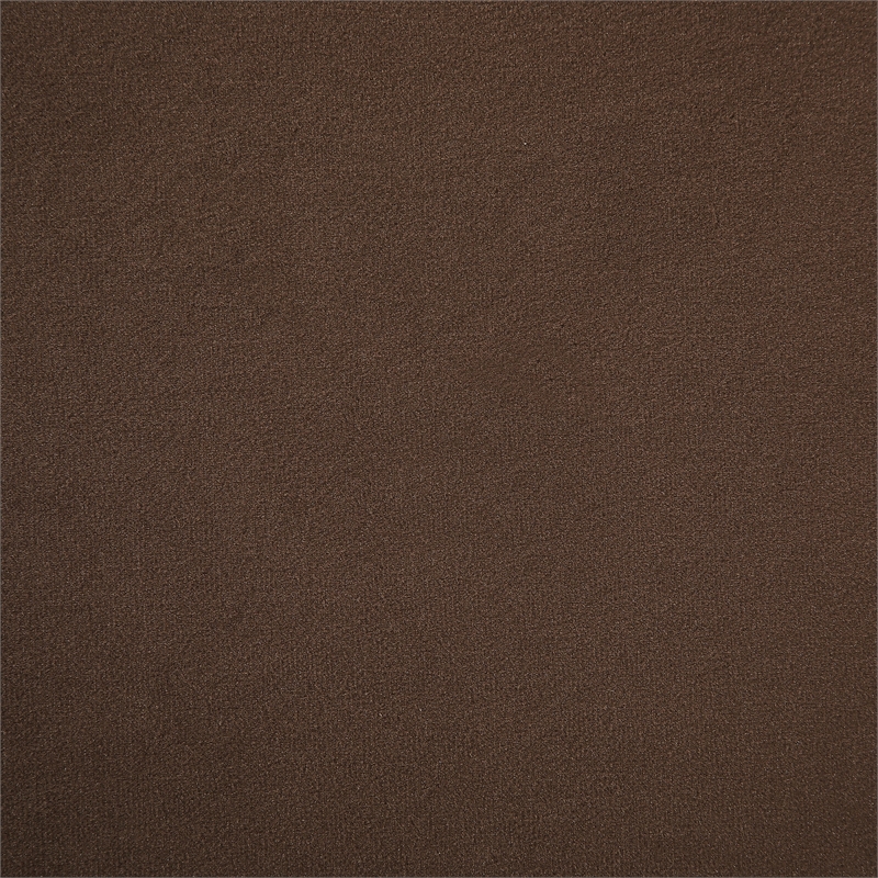 Meridian Furniture Woodra Brown Velvet Upholstered Coffee Table/Ottoman