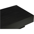 Meridian Furniture Plank Black Mango Wood Coffee Table