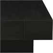 Meridian Furniture Plank Black Mango Wood Coffee Table