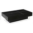 Meridian Furniture Plank Black Mango Wood Coffee Table