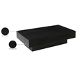 Meridian Furniture Plank Black Mango Wood Coffee Table