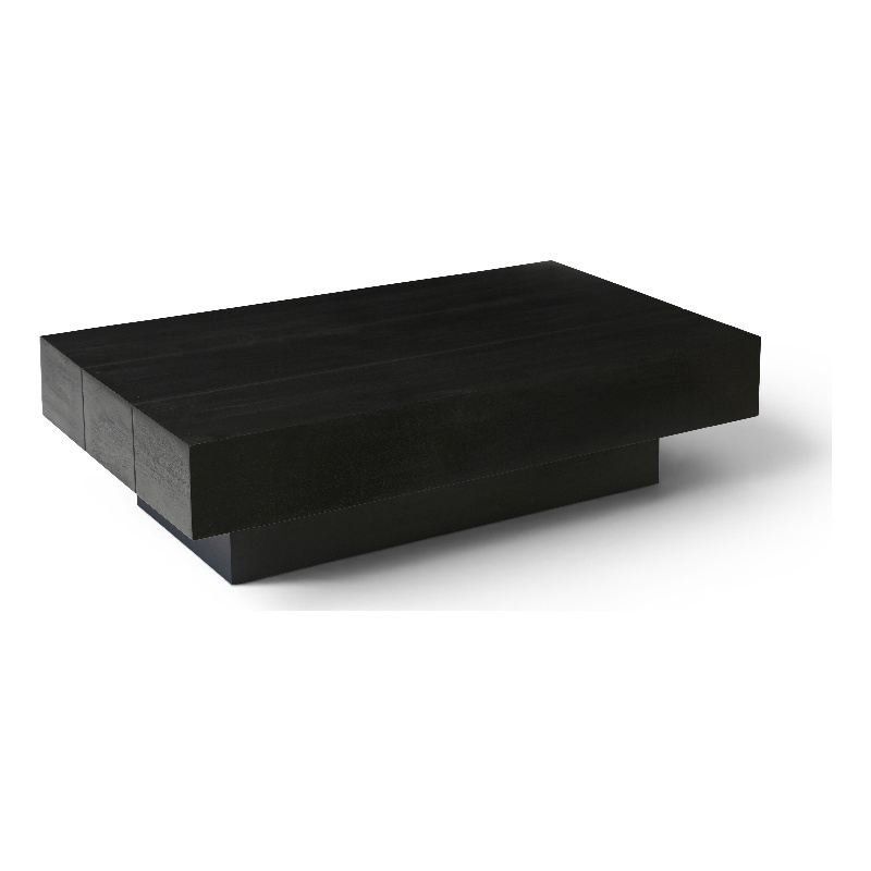 Meridian Furniture Plank Black Mango Wood Coffee Table