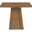 Meridian Furniture Fenwick Brown Cane Solid Wood with Oak Veneer Dining Table