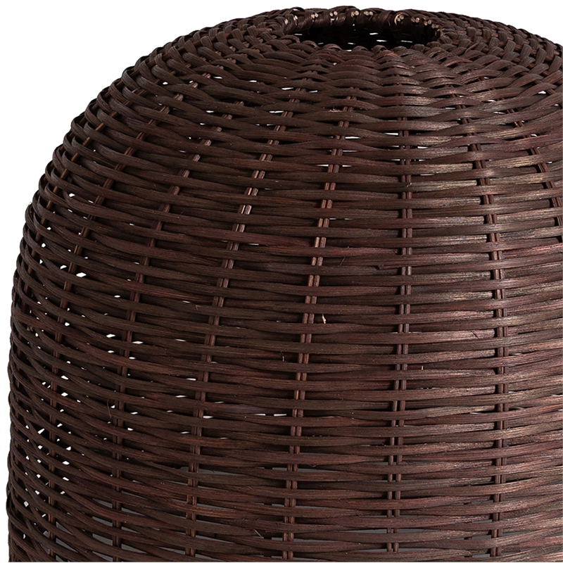 Meridian Furniture Nomad Brown Rattan Table Lamp