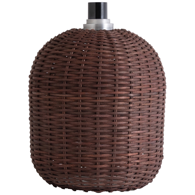 Meridian Furniture Nomad Brown Rattan Table Lamp