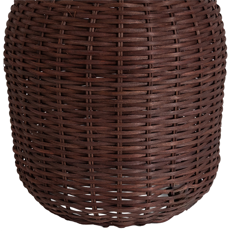 Meridian Furniture Nomad Brown Rattan Table Lamp