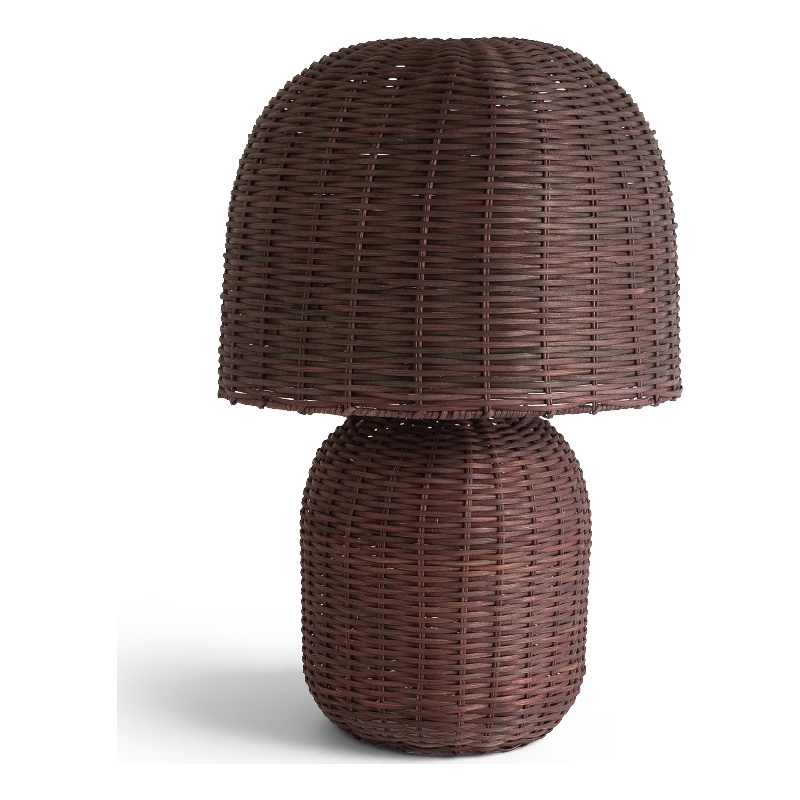Meridian Furniture Nomad Brown Rattan Table Lamp