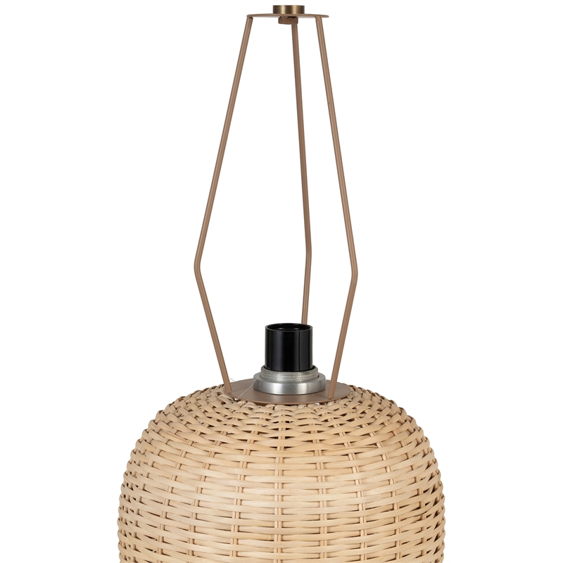 Meridian Furniture Nomad Natural Rattan Table Lamp