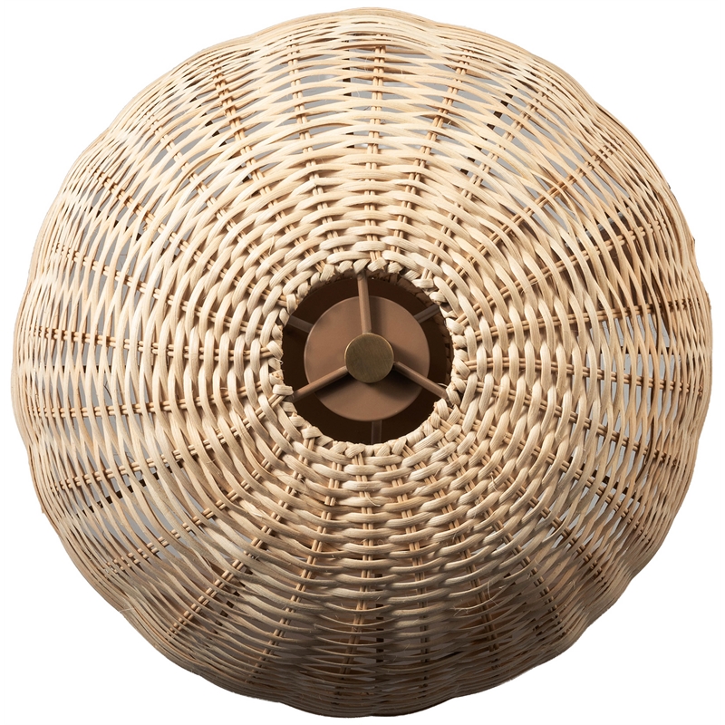 Meridian Furniture Nomad Natural Rattan Table Lamp