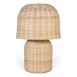 Meridian Furniture Nomad Natural Rattan Table Lamp
