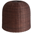 Meridian Furniture Harvest Brown Rattan Floor Lamp