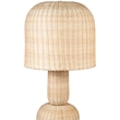 Meridian Furniture Harvest Natural Rattan Floor Lamp