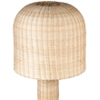 Meridian Furniture Harvest Natural Rattan Floor Lamp
