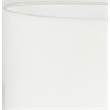 Meridian Furniture Dolomia White Genuine Marble Base And Cotton Shade Table Lamp