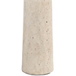 Meridian Furniture Arcadia Travertine Base And Iron Shade Table Lamp