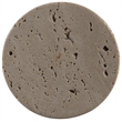 Meridian Furniture Arcadia Travertine Base And Iron Shade Table Lamp