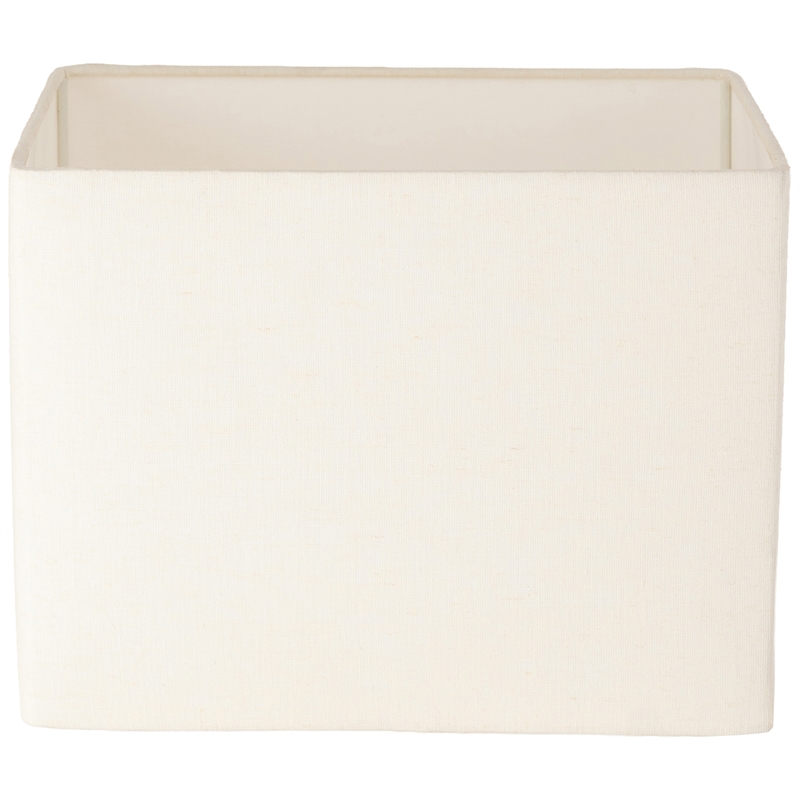 Meridian Furniture Vellara Travertine Base And Linen Shade Table Lamp