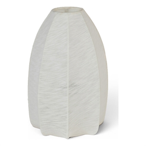 Meridian Furniture Lumaire Off White Stretch Fabric Table Lamp